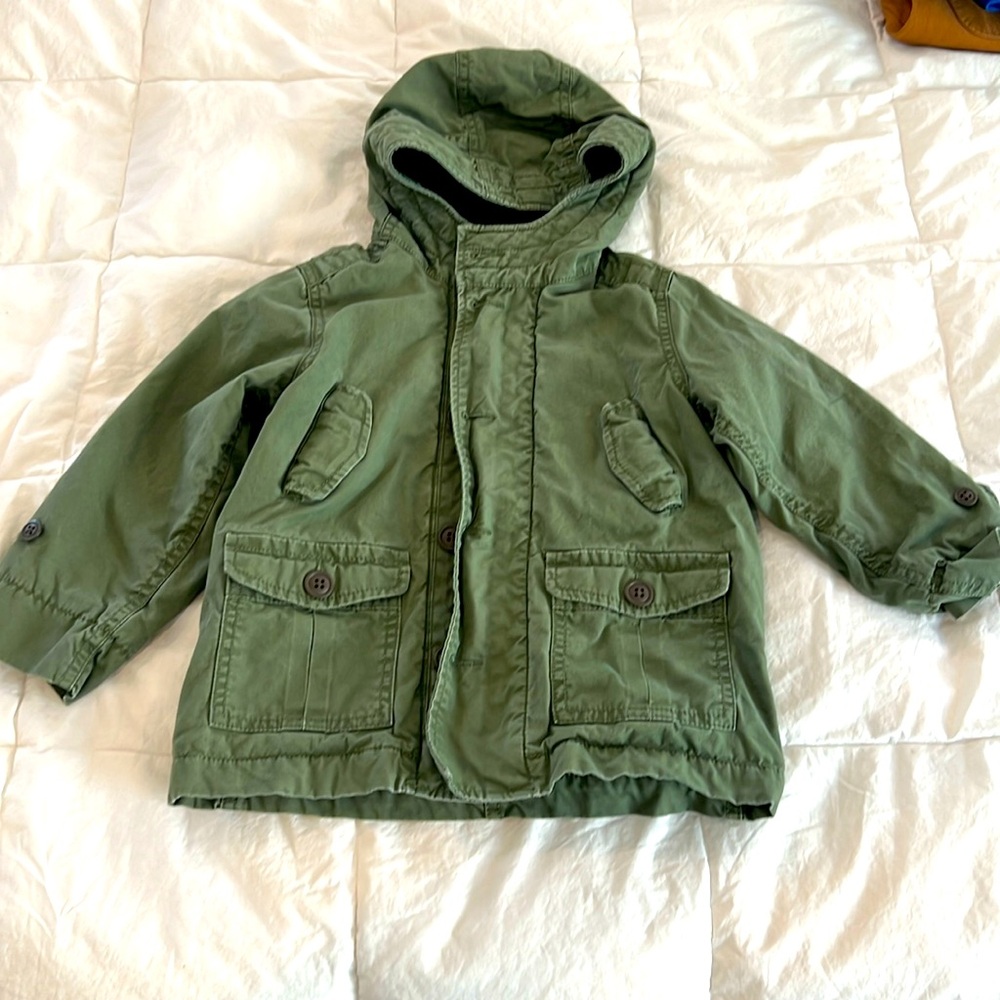 Green Khakis Lined Jacket